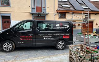 camionnette noire AF Energy