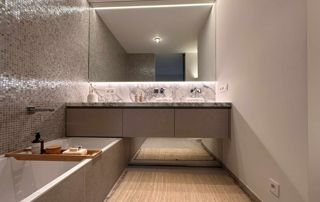 Salle de bain rénovée