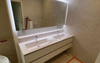 Lavabo double vasque