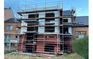 échafaudage pour travaux de façade