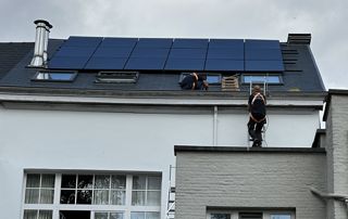 installation photovoltaïque à Uccle