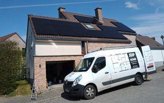 camionnette JDP Home à Uccle