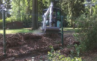 pose de clôture à Uccle