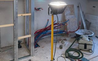 chantier en démarrage