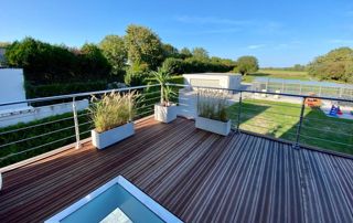 toit terrasse en bois