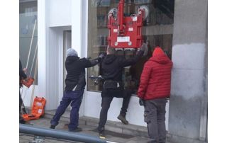 remplacement de vitrine