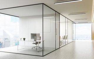 cloison vitrée pour bureau