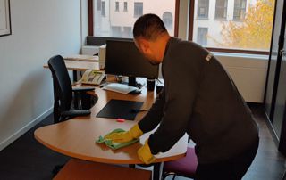 nettoyage de bureau