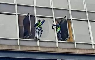 lavage de vitres