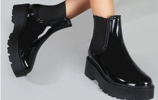 Chelsea boots brillantes