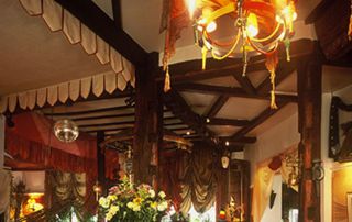 intérieur du restaurant Les Rives du Gange